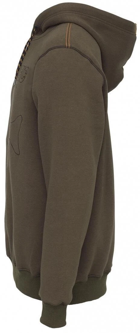 SACAI Felpa con cappuccio Prologic Mega Fish taglia L verde militare