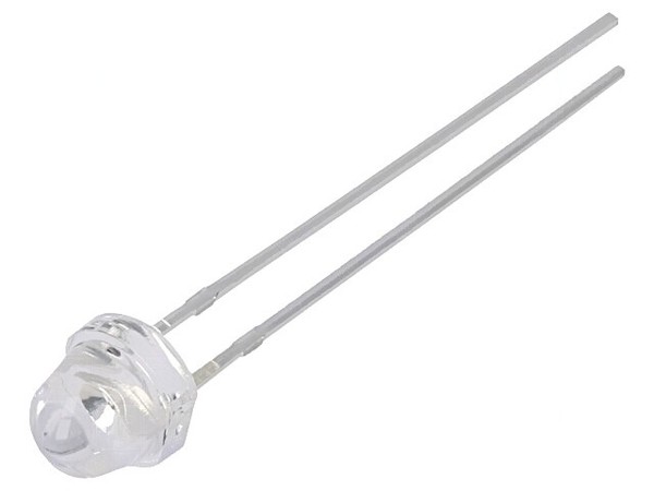 2X OSO5JA6131A Led 5Mm Orange 500-1120Mcd 30° 20Ma 1,8-2,6V Front: GewöLbt Optos-image