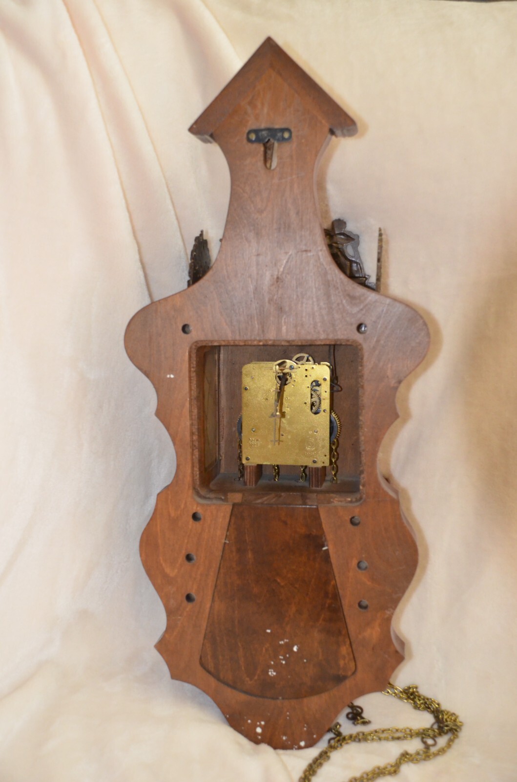 Vintage Dutch Zaanse Zaandam Wall Clock Working! Very nice condition