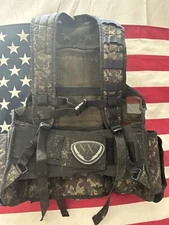 NXe Paintball UNIQUE digital camo back pack and pod holder
