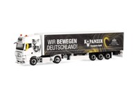 Herpa 318402 Man Tgx Gx Gardinenplanen-Sattelz. K.W. Panzer/Wir Bew. Deutschland
