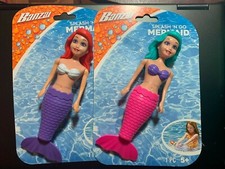 BANZAI SPLASH N GO MERMAID POOL TOY NIP SWIM ...