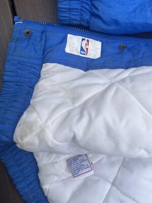 Vintage New York Knicks Apex One Parka Jacket With Hood Full