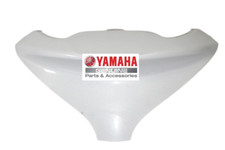 CARENA POSTERIORE COPRI BATTERIA YAMAHA MAJESTY 400 2009 2010 2011 2012 BIANCO