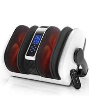 Foot massager machine. TISSCARE Foot Massager with Heat: