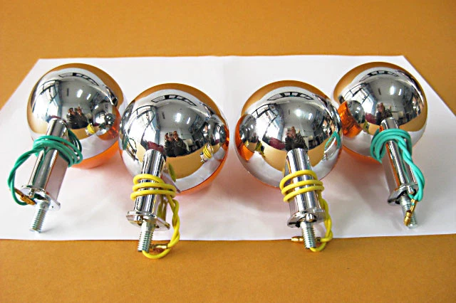 Fit Yamaha G6S G7S GT1 GT80 GTMX DT80 Front & Rear turn signal "plastic" Foto 2 de 4