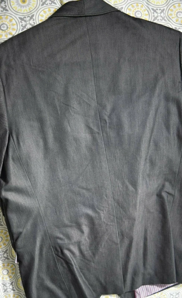 CHAQUETA ABRIGO DEPORTIVO BLAZER HOMBRE MARC ECKO NEGRA MEDIANA 🔥🔥 Foto 2 de 4