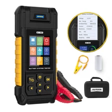 Car Battery Tester 0-80V Battery Load Tester Lithium Battery Analyzer 30-2000CCA