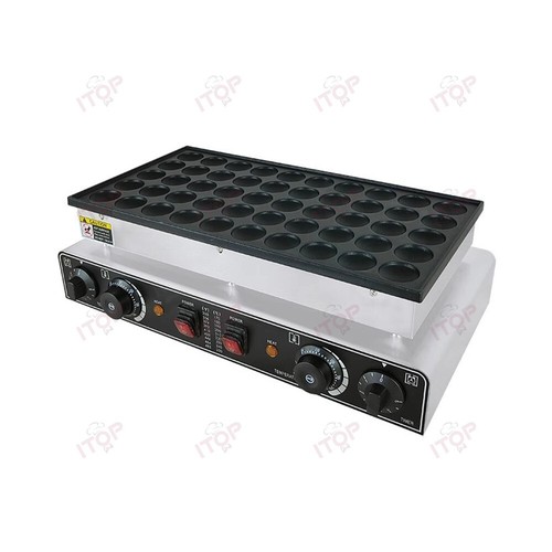 Mini Dutch Pancake Maker Round Waffle Machine 25 / 50 Holes Muffins - Bild 2 von 15