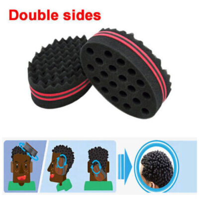 Barber Hair Sponge Brush For Dreads Afro Locs Twist