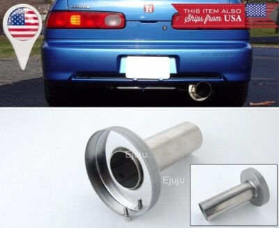 Silver Removable Stainless Muffler Silencer Insert For Ford 4.5'' N1 Exhaust Tip