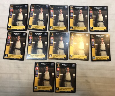 Star Wars Young Jedi CCG Obi-Wan Kenobi Jedi Padawan #33 lot of 12 cards