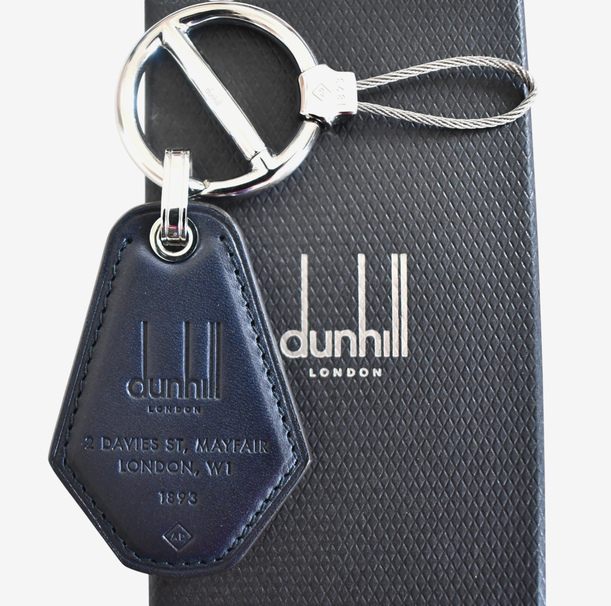 希少 完売品】 dunhill ダンヒル ブルドッグ キーフォブ キーホルダー