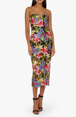 NWT MILLY Artem Spanish Garden Flower EMBROIDERED Mesh Midi Dress Size 12 | eBay NWT MILLY Artem Spanish Garden Flower EMBROIDERED Mesh Midi Dress Size 12 | eBay