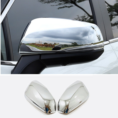 For Toyota RAV4 2019-2025 Chrome Side Mirrors Rearview Trim Cover
