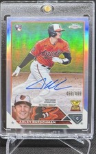 Adley Rutschman #RA-AR Prices | 2023 Topps Chrome Rookie