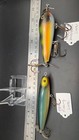 884, 885  Lot of 2 Wood Bass, Pike, Musky Fishing Lures. — photo 4