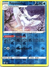 Frosmoth Shining Fates 030/072 Rare Pokemon Reverse Holo Near Mint Pokemon Card