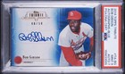 2014 Topps Tribute Bob Gibson #TA-BG /50 Blue PSA/DNA 9 Mint Auto 7 HOF POP 1