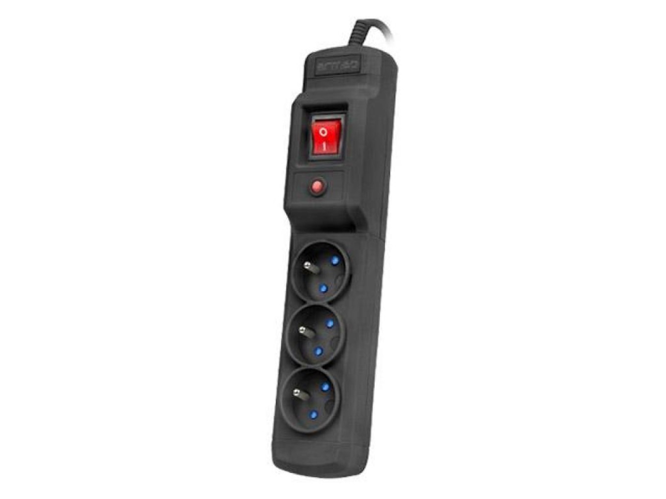 Power Strip MULTI M3 5M 3X 230V PL Black M3/50/CZ