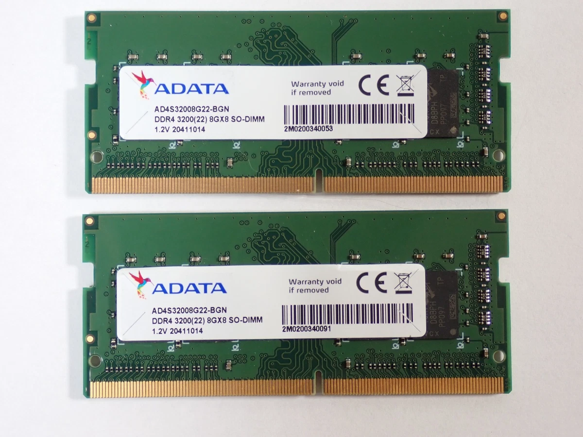 ADATA DDR4 SDRAM 16 GB Capacity per Module Memory (RAM) for sale