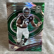 Panini 2022 Chronicles Spectra Rookie Emerald Prizm /5 Nakobe Dean #8 Georgia