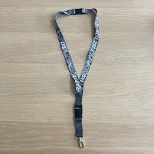 Boeing 777 Reversible Lanyard - Grey / Blue