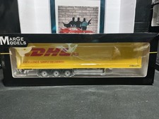 1/32 MARGE MODLES PACTON BOX TRAILER YELLOW D...