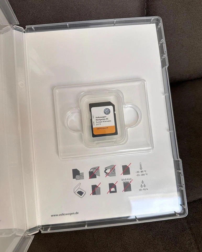 32GB, V17 Navi SD Karte, VW, Europa, AS, Navigation Discover Media 2. 2023/2024 - Bild 2 von 4
