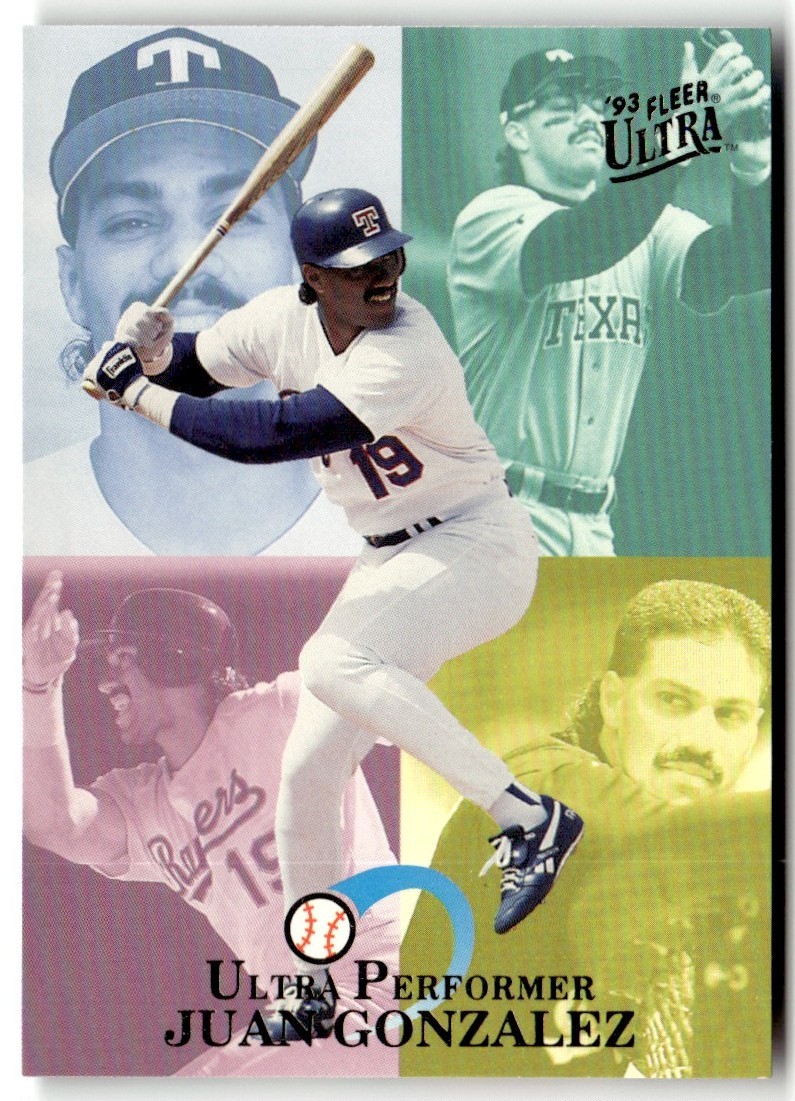 1993 Fleer Ultra Performers Juan Gonzalez #2 (E)