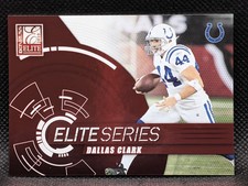 2010 Donruss Elite Elite Series Red /999 Dallas Clark #7