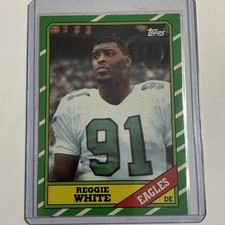 Topps Vintage Base Set Rookie Reggie White #275 Philadelphia Eagles NFL Card. rookie card picture