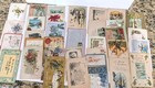 Collection of 33 Antique Christmas & New Years Postcards Circa 1910s To 1920s — photo 1