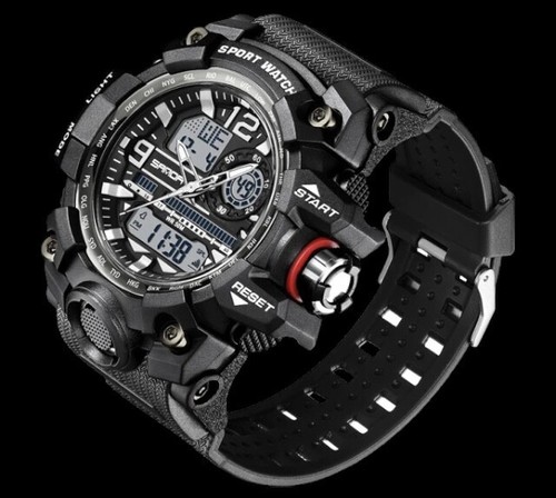 Men Large OVERSIZED Waterproof Digital Sports Military Tactical WRIST WATCH 57mm - Picture 32 of 34