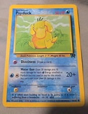 Psyduck 65/82 Team Rocket UNIQUE ERROR! Card - Highly RARE Bleed  on eBay