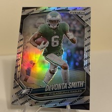 2025 Panini Prizm - DeVonta Smith #70 Press Proof Prizm SSP Philadelphia Eagles