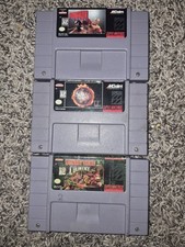 Super Nintendo Game Lot 3 Games SNES NBA Jam Donkey Kong