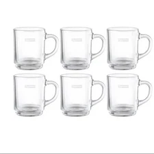 Supreme Duralex Glass Mugs Set of 6 Clear SS23 New York Tempered Glass