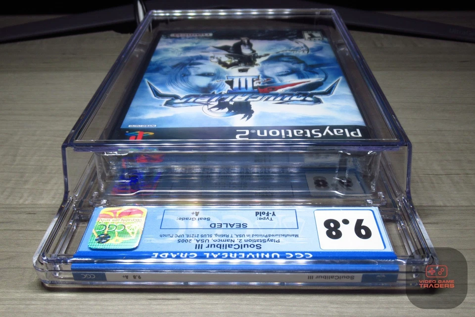 CGC 9.8 A+ - Soul Calibur III 3 [UPC Punch] PlayStation 2, PS2 2005 NEW! - Image 4 of 4