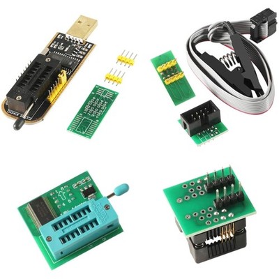 SOIC8 Testclip für EEPROM Programmer Kit CH341A 24 25 Series Flash BIOS USB A...