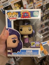 FUNKO POP ANIMATION 1293 GAIA DIAMOND LE 2000 SDCC EXCLUSIVE CON STICKER
