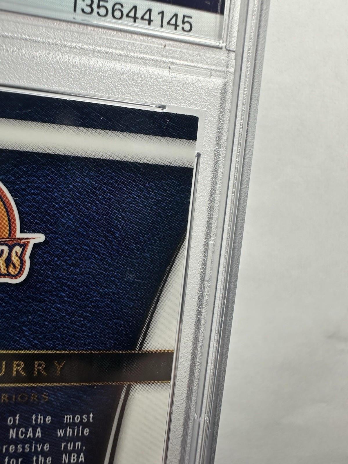 2015 Select Courtside Stephen Curry Rookie Image Hobby Short Print #293 - PSA 9 view 6
