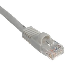Comprehensive 50' Cat5e 350Mhz Snagless Patch Cable, White