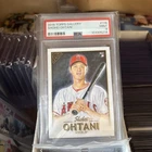 Shohei Ohtani ROOKIE 2018 Topps Gallery Baseball Card PSA 9 Artist Proof #116