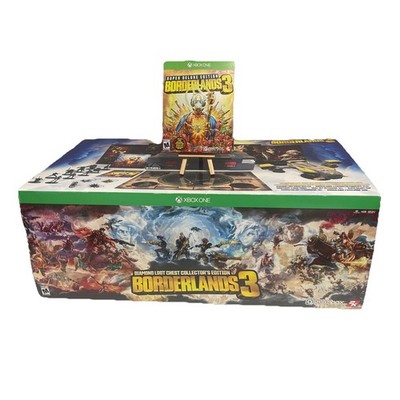 Borderlands 3 Collector's Edition Diamond Loot Chest Xbox One Complete Set