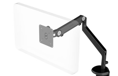 Humanscale M2 - Bildschirm Halterung in Schwarz mit Tischklemme