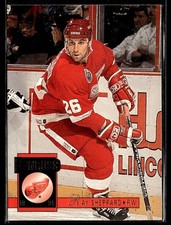 1993-94 Donruss #105 Ray Sheppard Red Wings Hockey Card 0102O