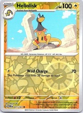 Heliolisk Twilight Masquerade 071/167 Common Reverse Holo NM Pokemon Card