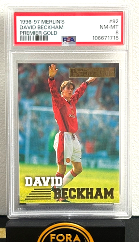 David Beckham RC 1996-97 Merlin’s Premier Gold #92