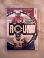 2024 Panini Contenders - Round Numbers #2 Malik Nabers, Marvin Harrison Jr. (RC)